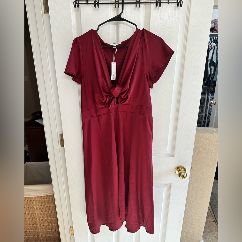 Baltic Born Red Midi Dress